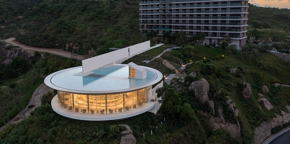 the water drop library by 3andwich design he wei studio