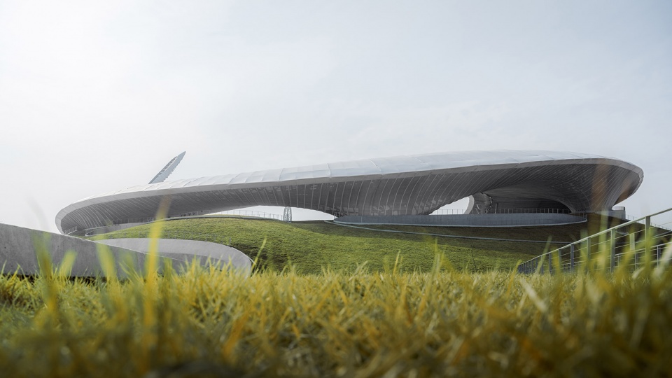 quzhou sports campus by mad