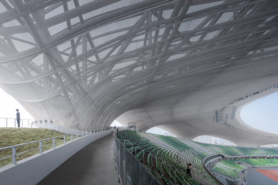 quzhou sports campus by mad