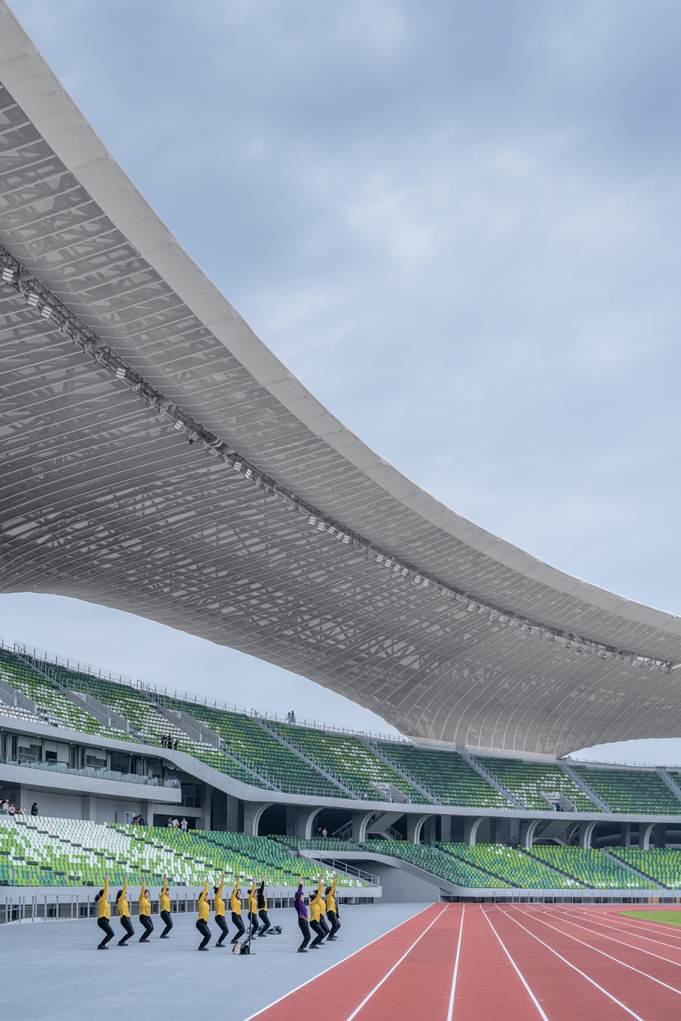 quzhou sports campus by mad