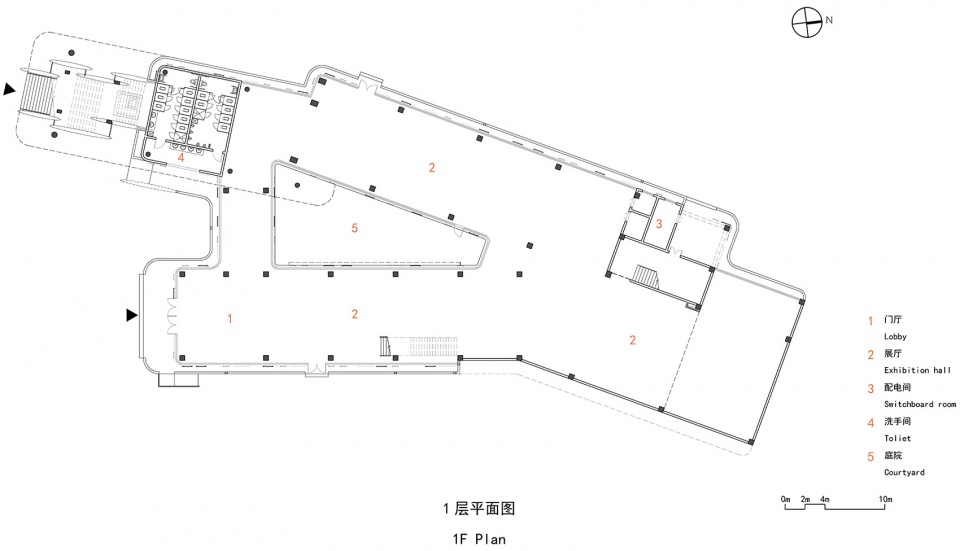 architectural design of tianmu lake exhibition hall by nanjing yangtze river urban architectural design co ltd