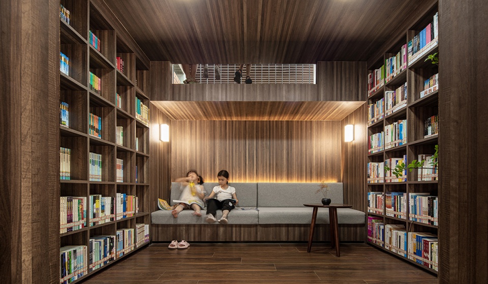 kaiyun library china by colorfull yujing design