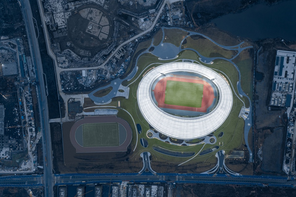 quzhou sports campus by mad