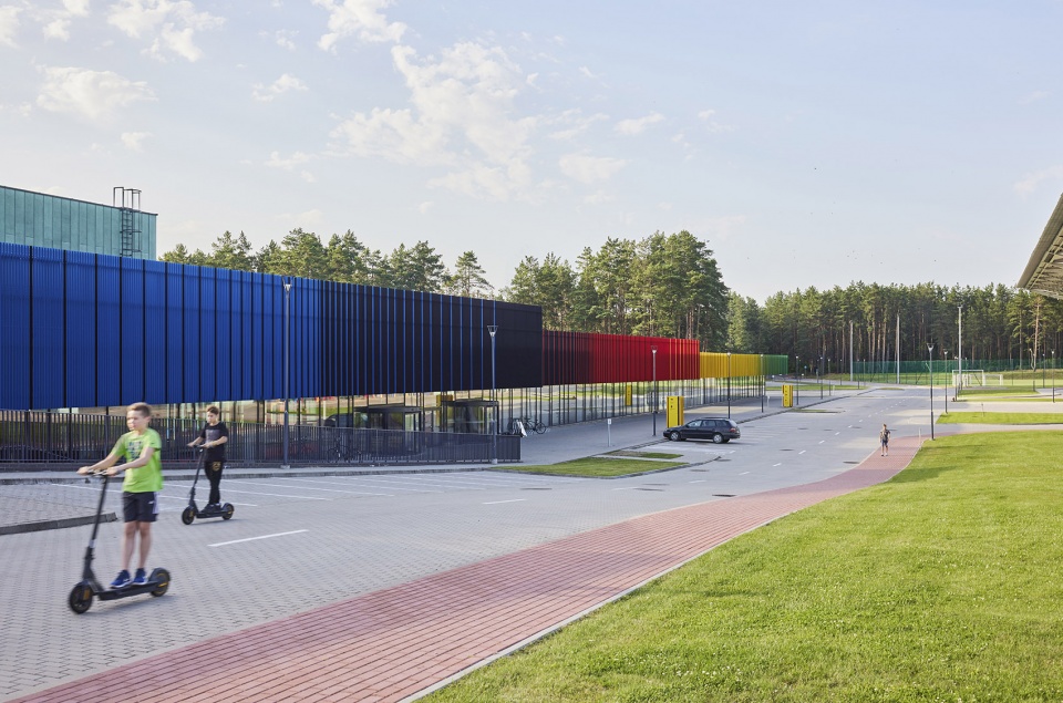 Sportsmen training center in Druskininkai Architekturos linija