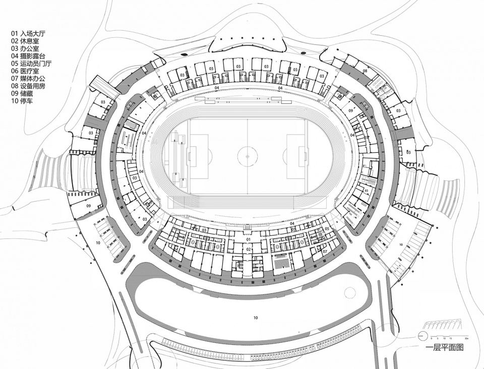 quzhou sports campus by mad