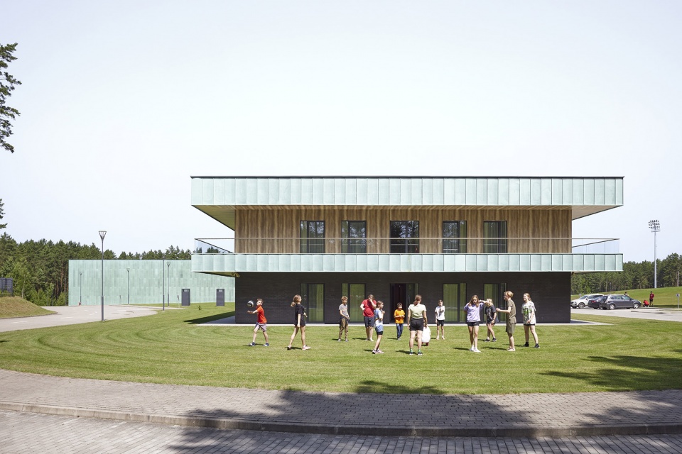 Sportsmen training center in Druskininkai Architekturos linija