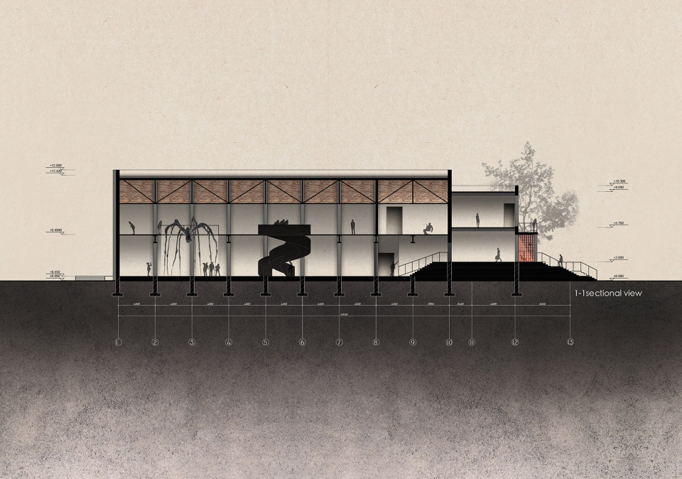 steel art museum by ssad studio