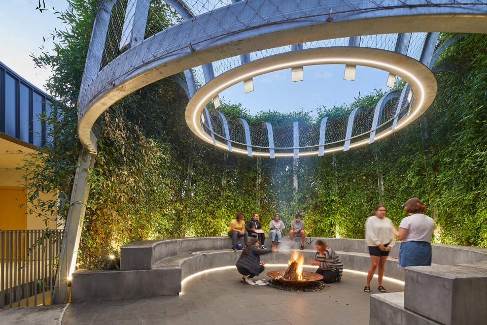 st catherines college indigenous student accommodation australia by wilson architects k0m