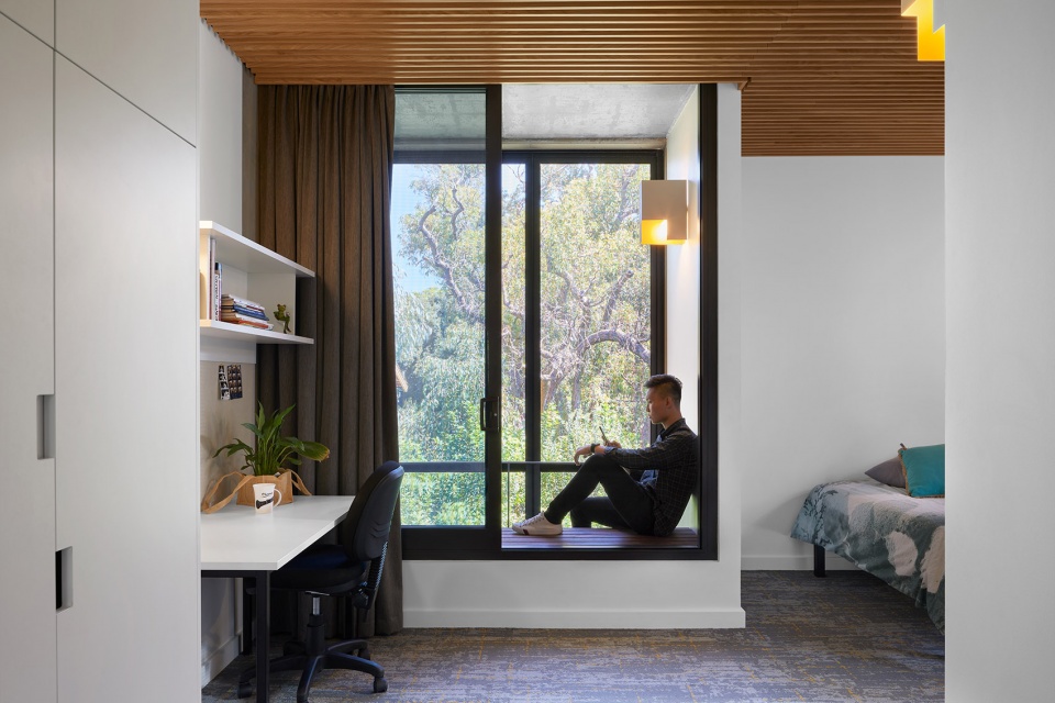 st catherines college indigenous student accommodation australia by wilson architects