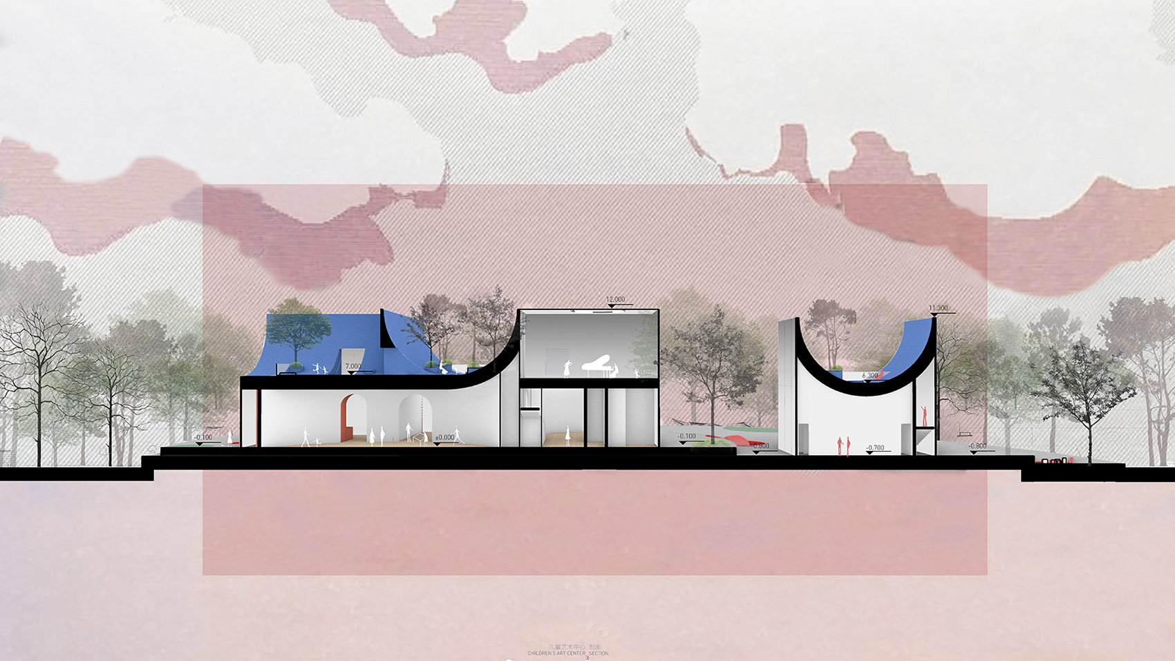 fang · fun xinglong lake childrens art center china by rel architects