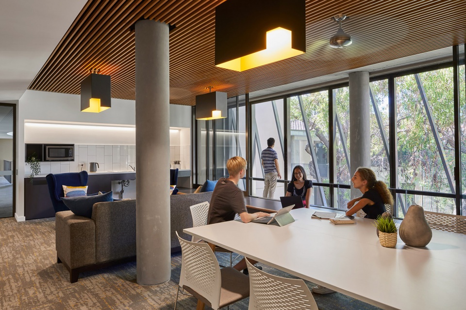 st catherines college indigenous student accommodation australia by wilson architects