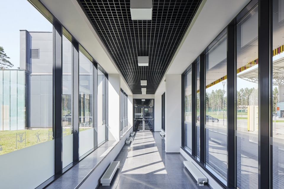 Sportsmen training center in Druskininkai Architekturos linija