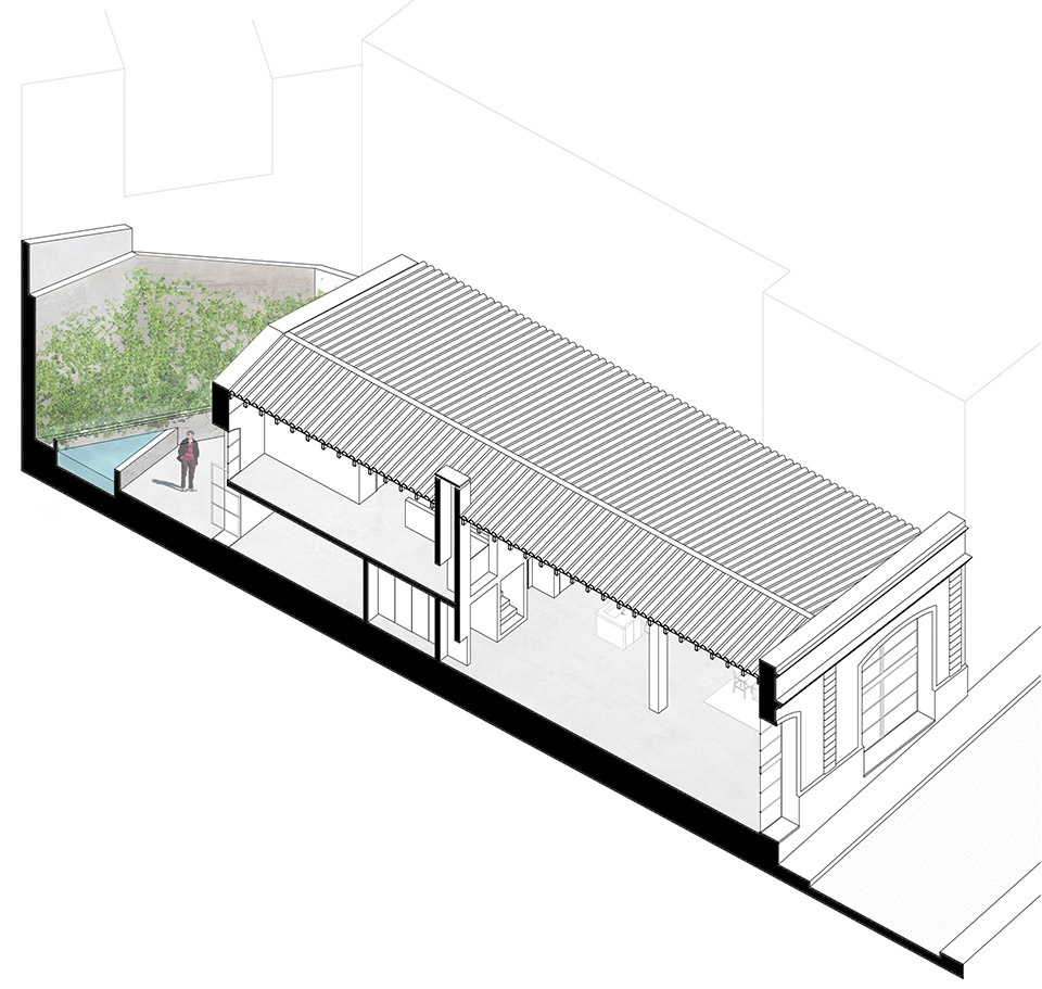 house in a sherry bodega spain by iniesta nowell arquitectos