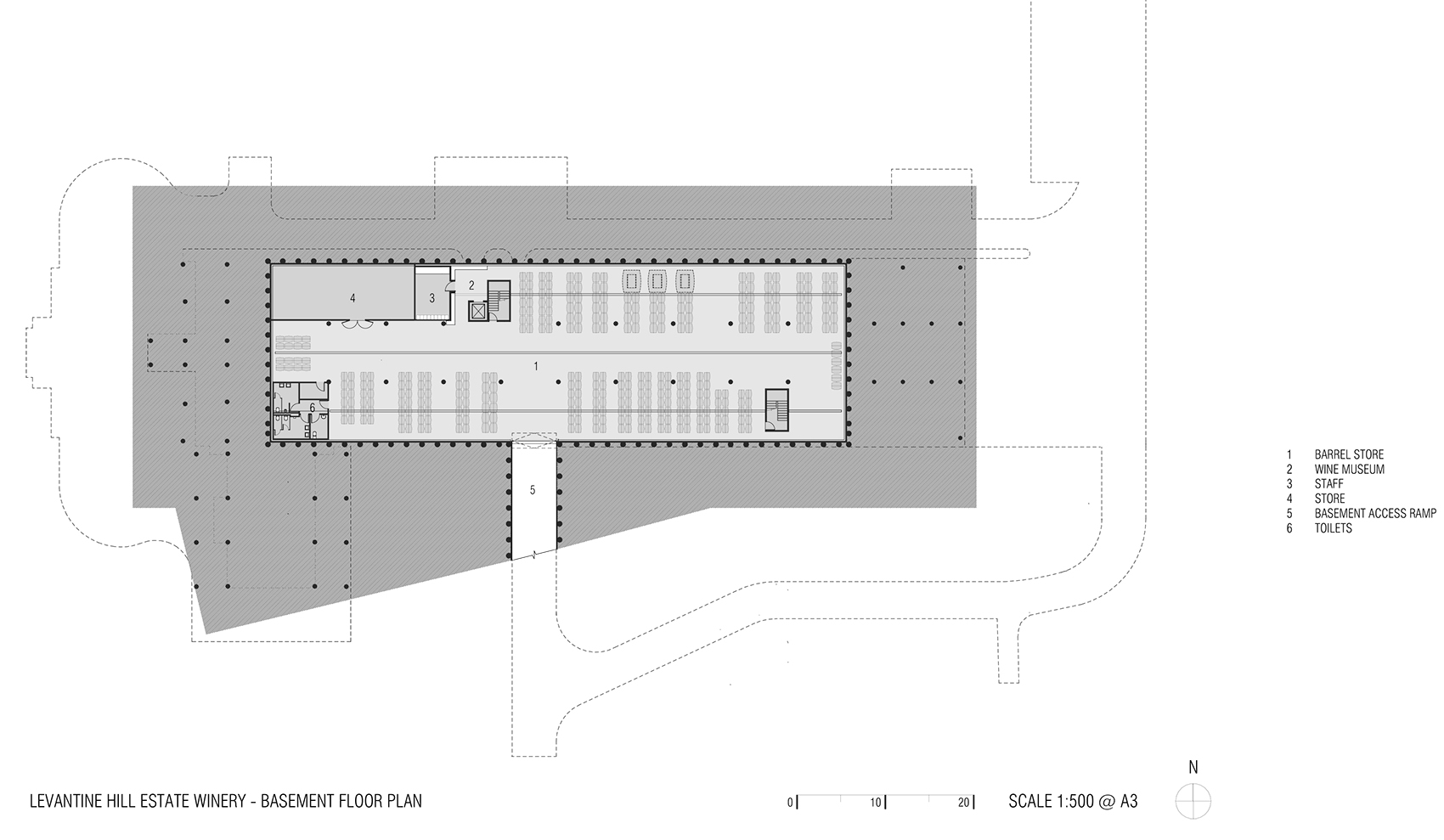 levantine hill estate winery by fender katsalidis