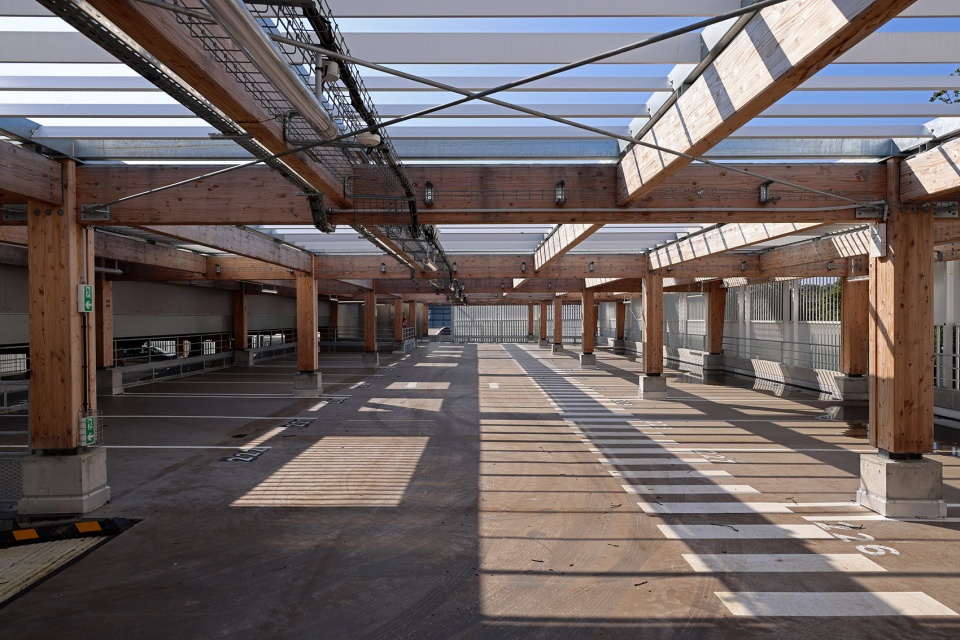 treed it car park france by saison menu architectes urbanistes