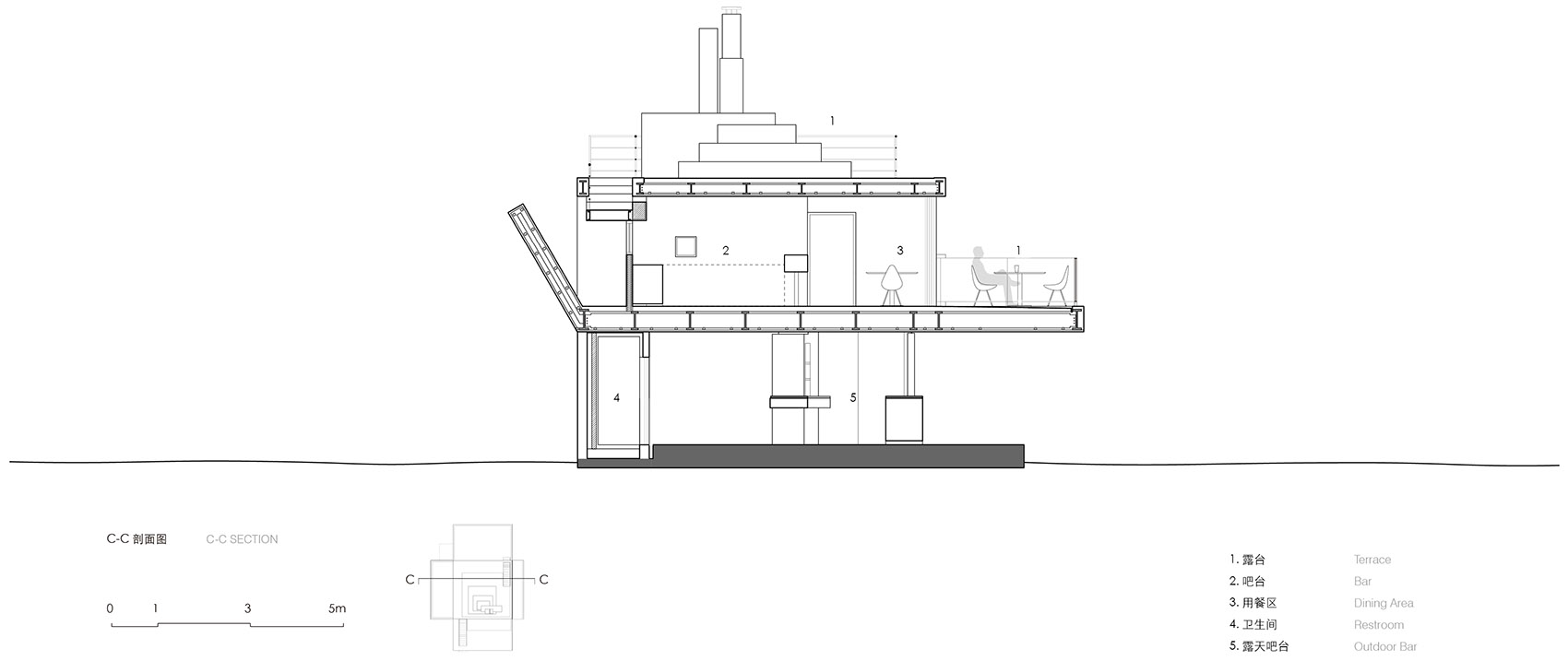 Seaside Floating Pavilion Trace Architecture Office