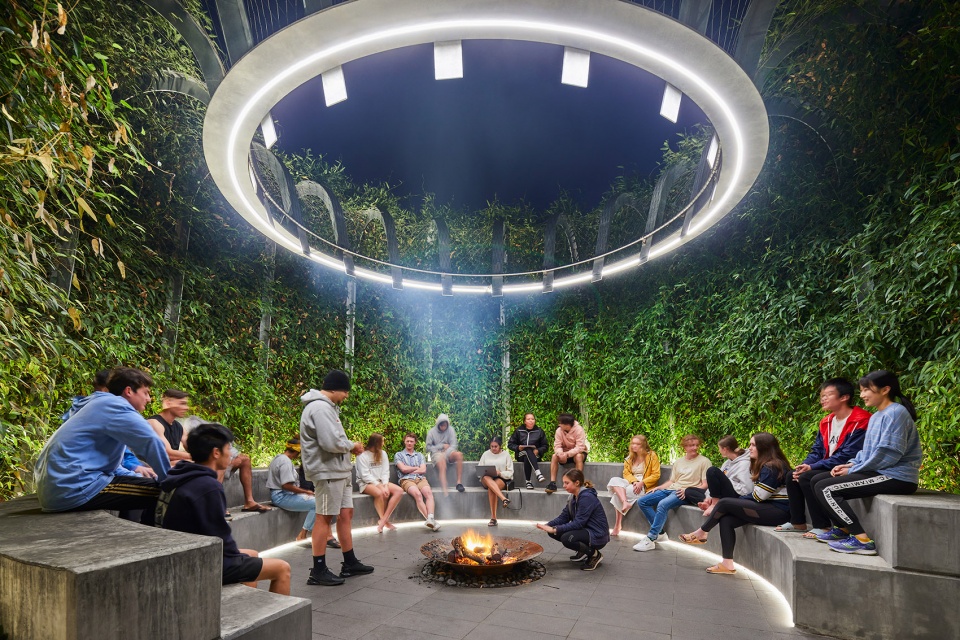 st catherines college indigenous student accommodation australia by wilson architects