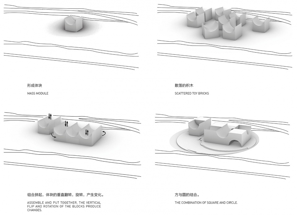 fang · fun xinglong lake childrens art center china by rel architects
