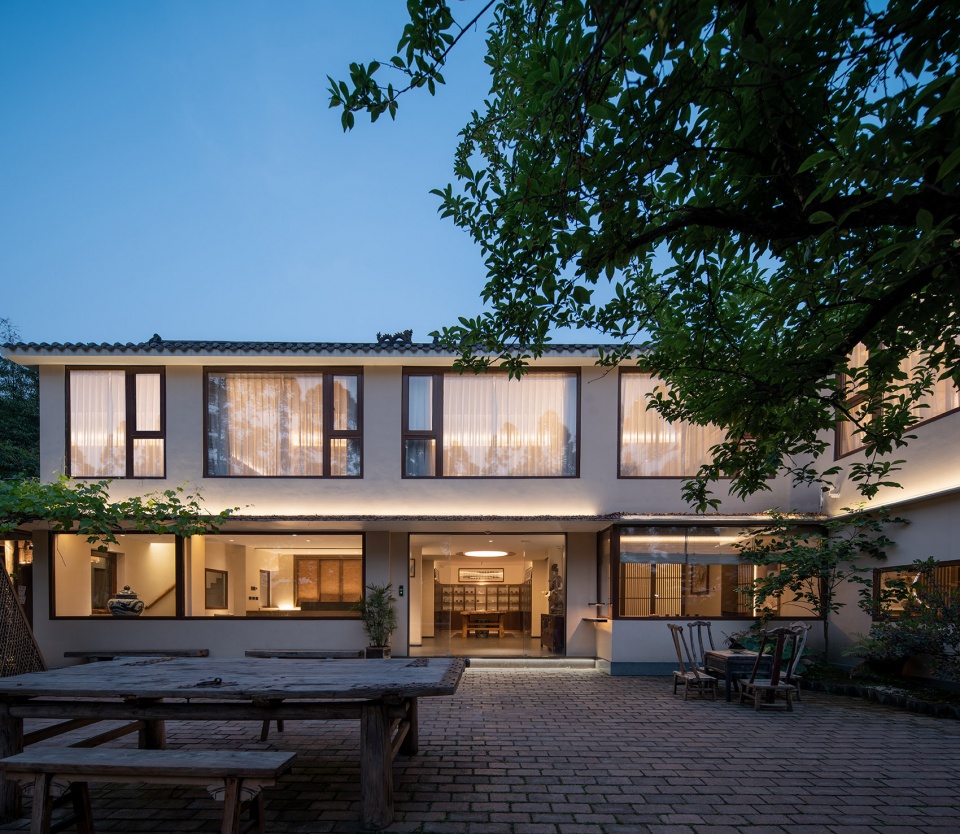 baran courtyard china by ge space design
