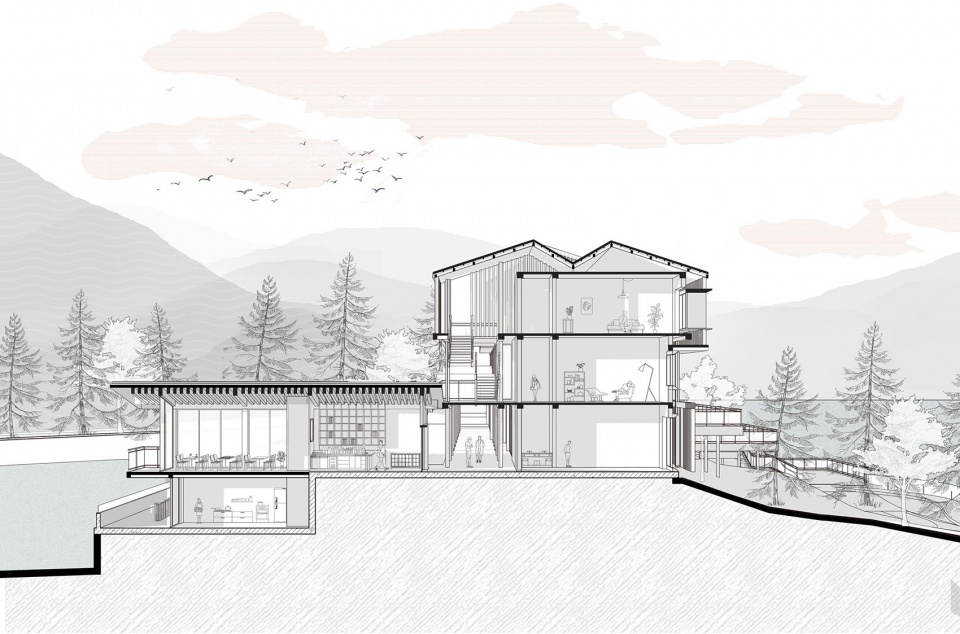 Reconstruction plan of Shajin primary school Chongqing Yueji Architectural Design Office