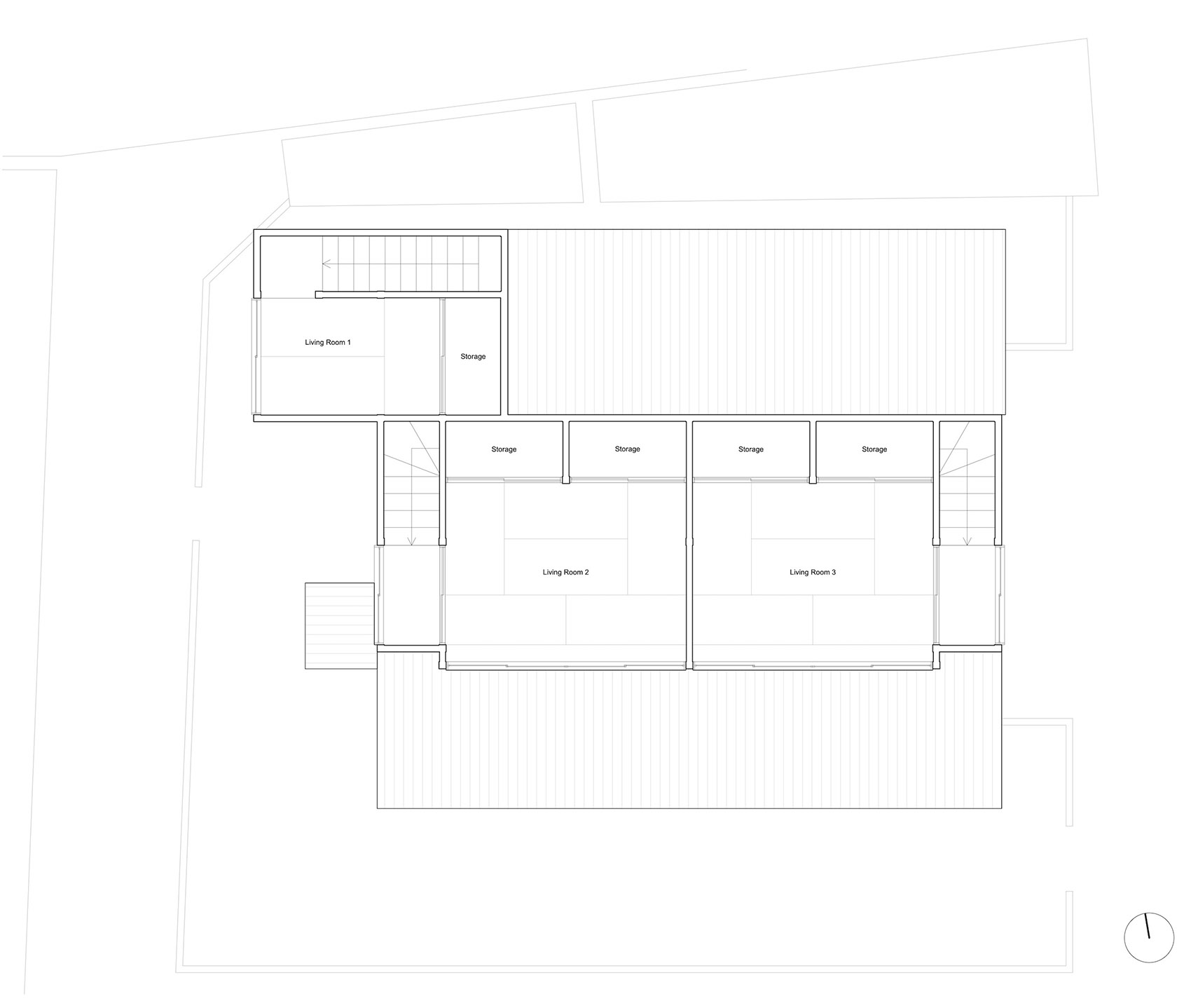 hakuraku house japan by roovice