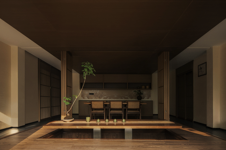 baran courtyard china by ge space design