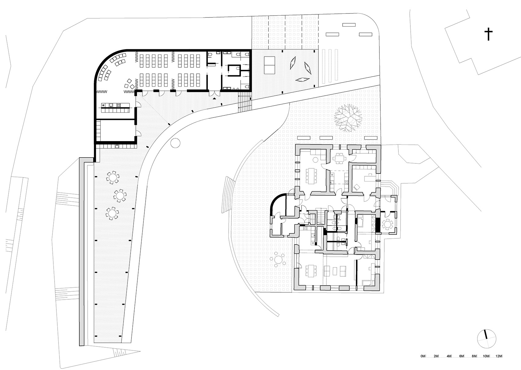 baran courtyard china by ge space design zhe