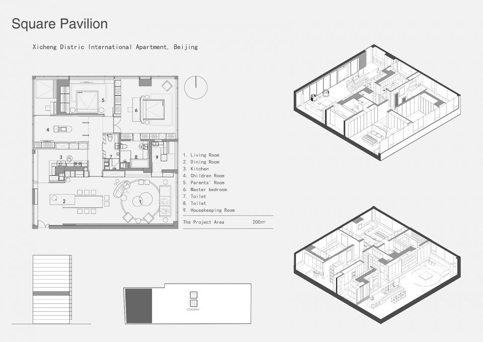 square pavilion beijing by t e n design