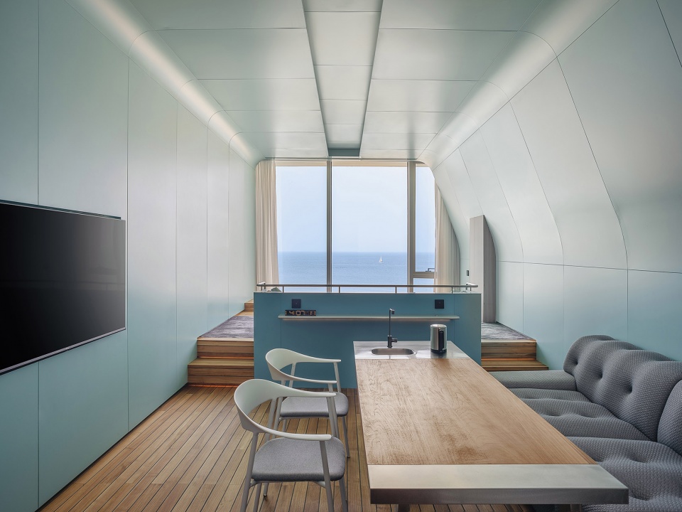 interior design of yin hotel china by combined architects