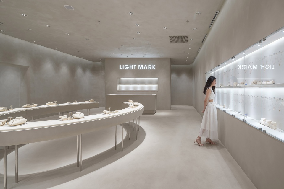 light mark suzhou store china by kooo architects