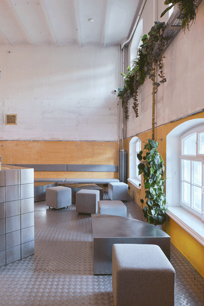 a Bar in a Prison by Office De Architectura