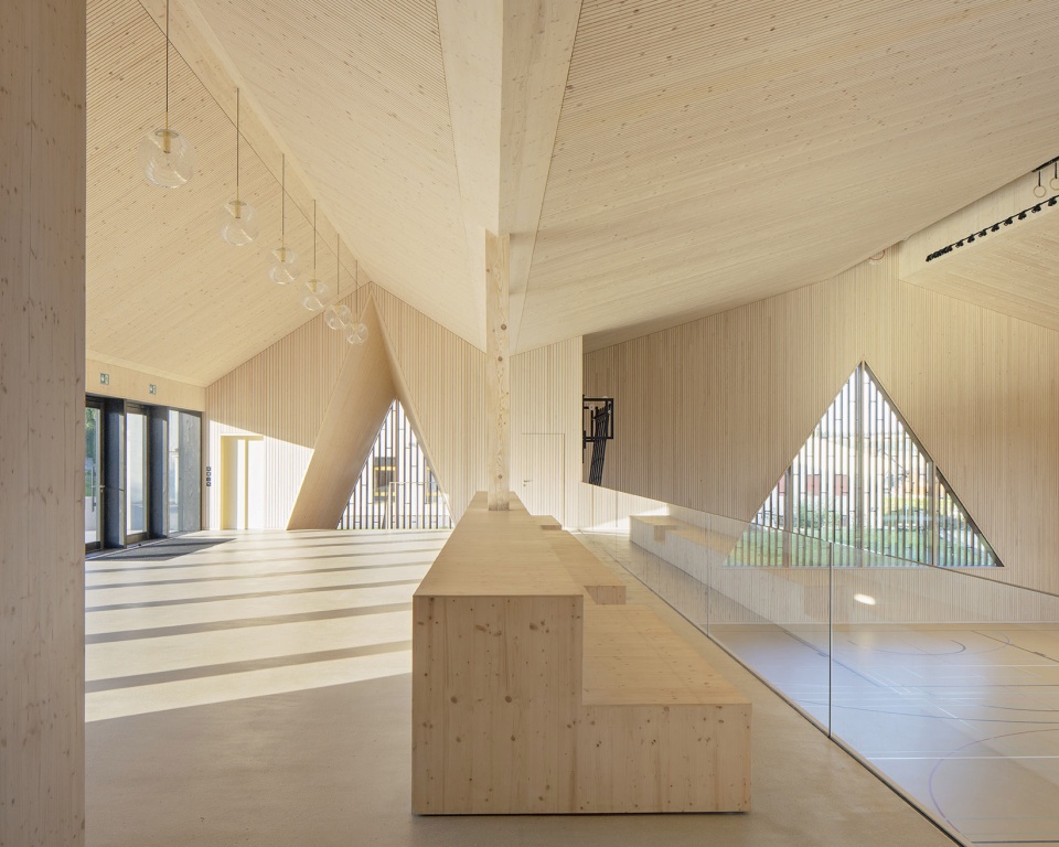Community Hall in Le Vaud Local Architecture
