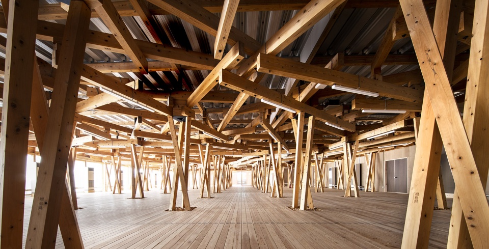athletes village plaza by nikken sekkei ltd