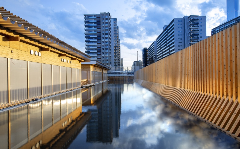 athletes village plaza by nikken sekkei ltd
