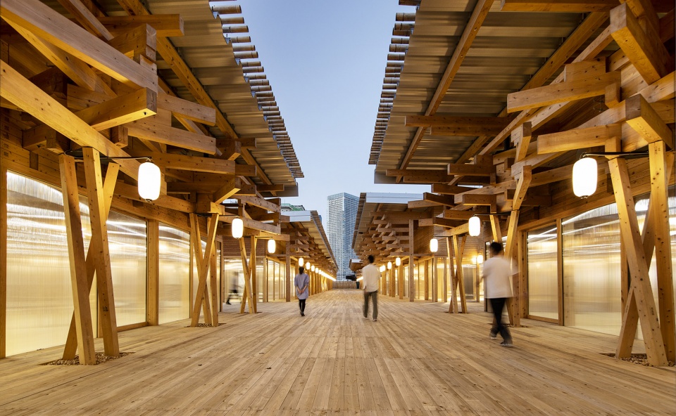 athletes village plaza by nikken sekkei ltd