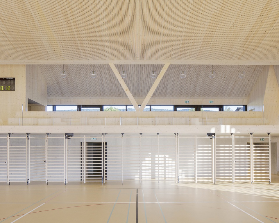 Community Hall in Le Vaud Local Architecture