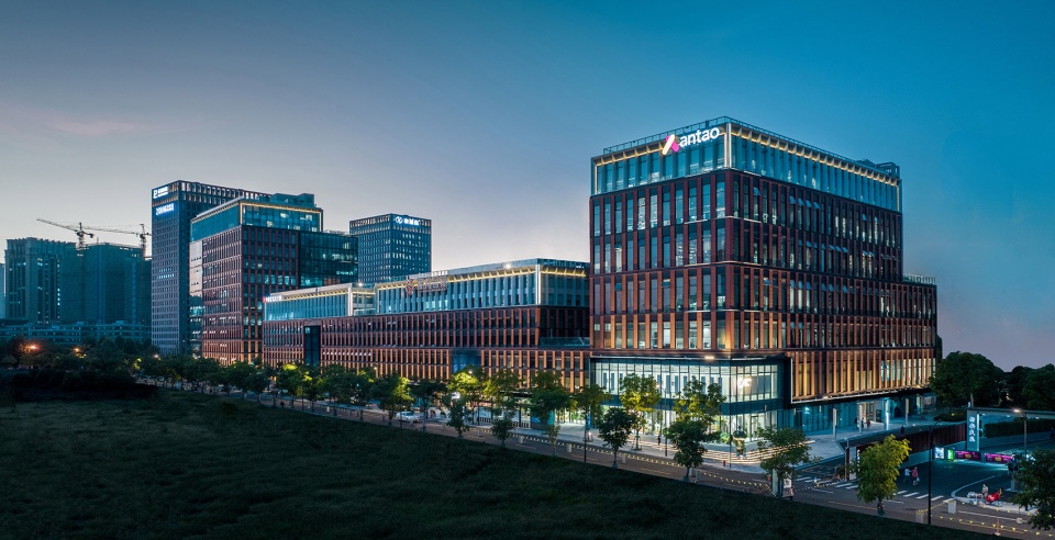 Interior design for the new office building of antao headquarters antao