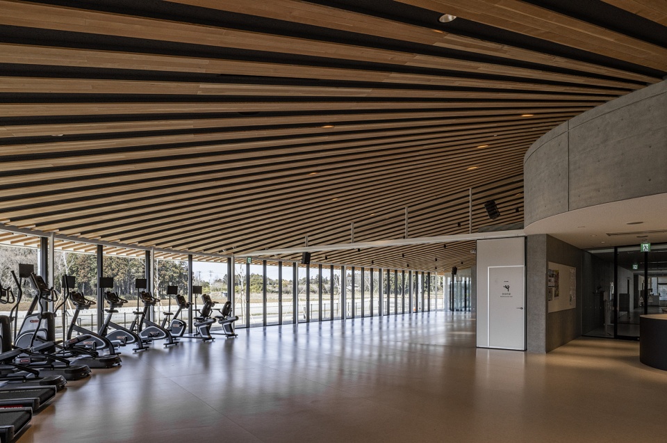 Mito City Shimoirino Health Promotion Center by MIKAMI Architects