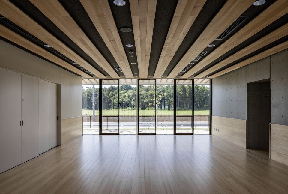 Mito City Shimoirino Health Promotion Center by MIKAMI Architects