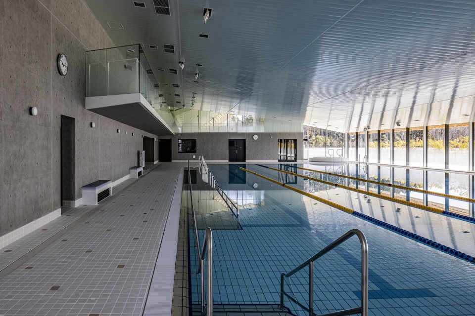 Mito City Shimoirino Health Promotion Center by MIKAMI Architects