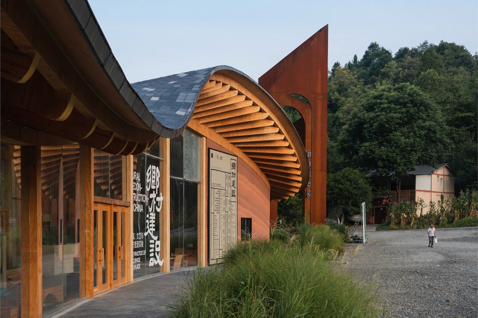 longmen qicun art design center by studio dali architects