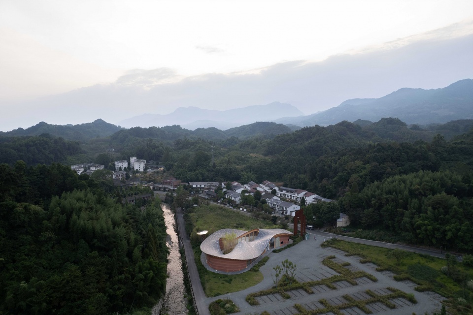 longmen qicun art design center by studio dali architects