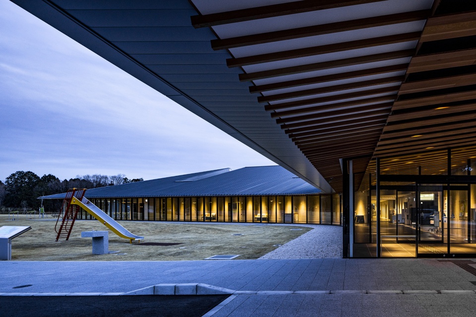 Mito City Shimoirino Health Promotion Center by MIKAMI Architects