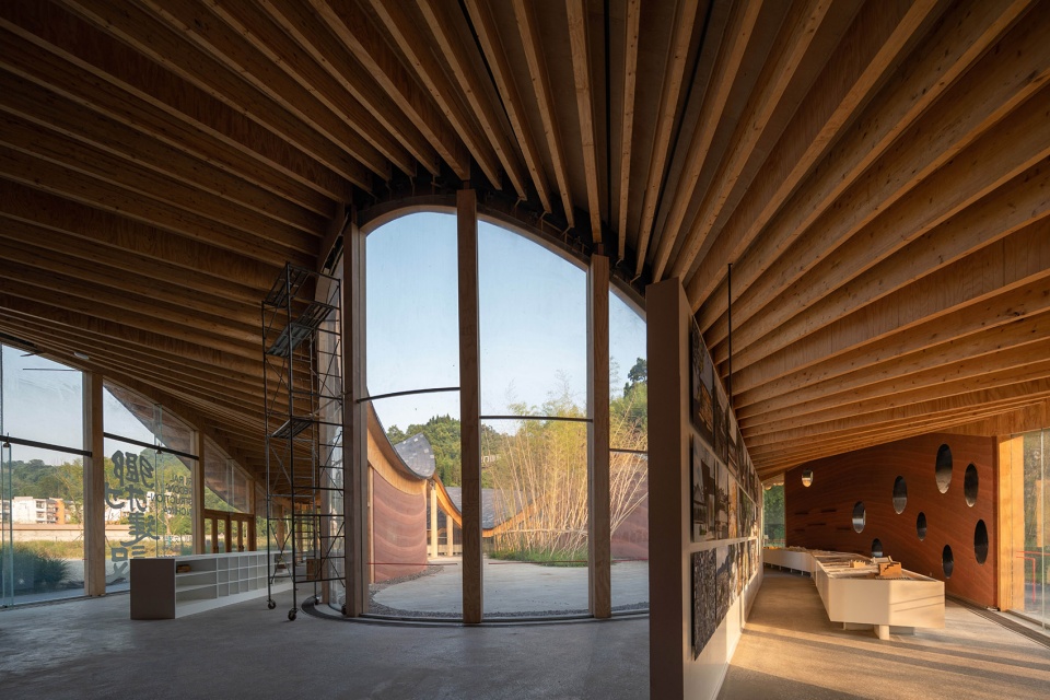 longmen qicun art design center by studio dali architects