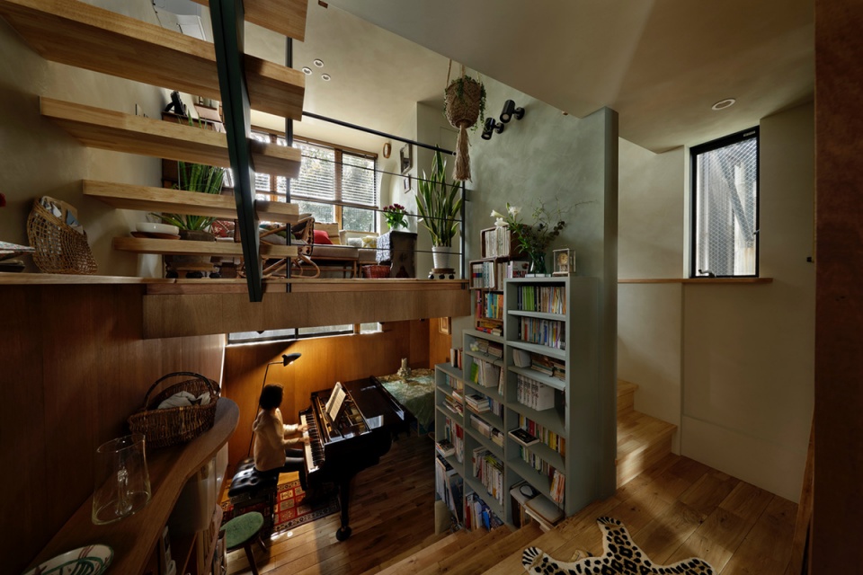 a tiny house with park by niko design studio