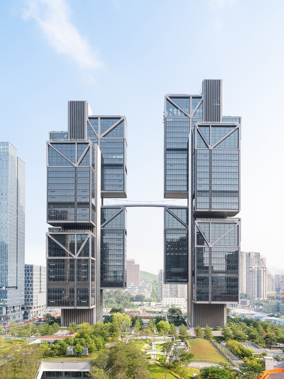 dji headquarter sky city by foster partners