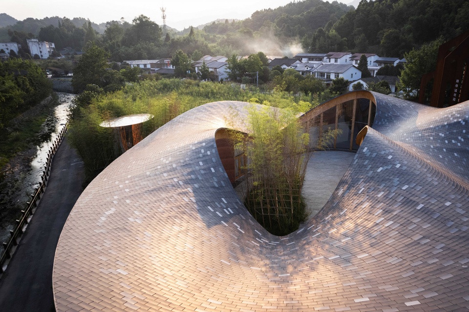 longmen qicun art design center by studio dali architects