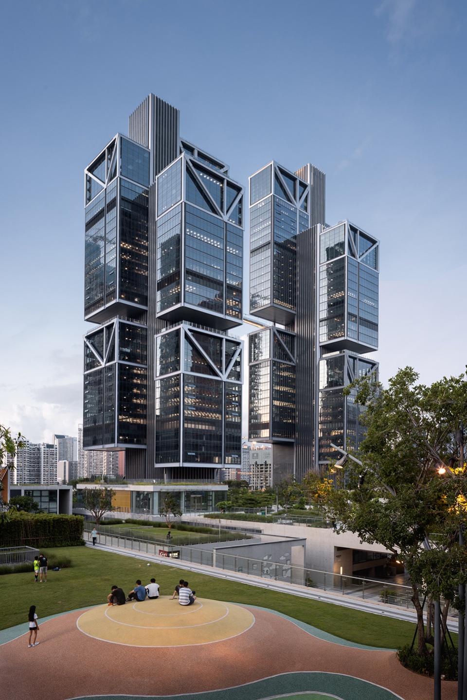 dji headquarter sky city by foster partners