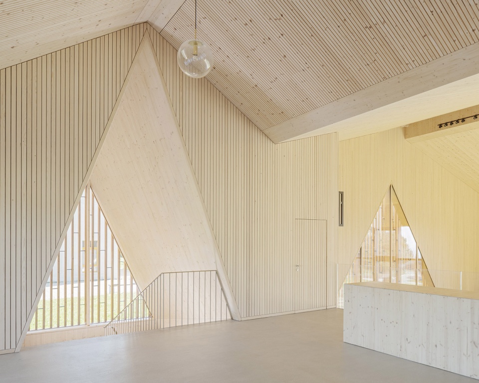 Community Hall in Le Vaud Local Architecture