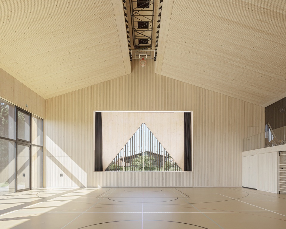 Community Hall in Le Vaud Local Architecture